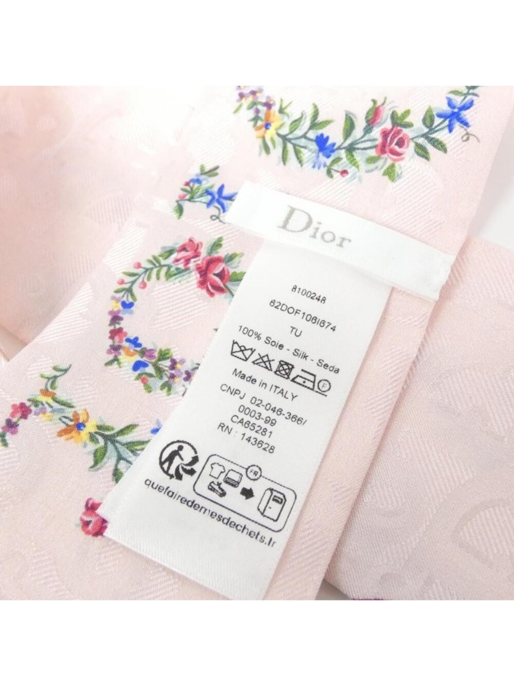 Dior Revolution Flowers Scarf - Picture 3 of 3